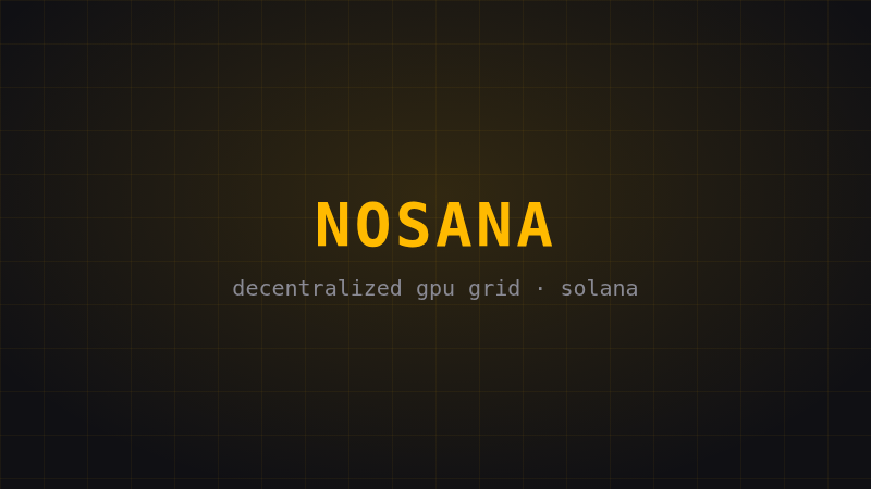 Nosana thumbnail
